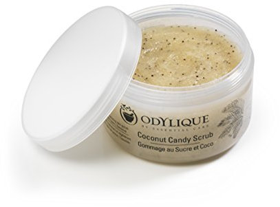 Odylique - Organic Body Scrub Peeling - Coconut Candy Scrub - Mit Kokosöl & Fairtrade Rohrzucker - Natürliches Körperpeeling für Frauen