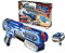 Spinner MAD 86300 Single Shot Blaster by Silverlit, 1x Pistole + 1x Spinner, Spielzeug Pistole, kompatibel mit der gesamten Spinner Mad Range, 24 cm, bunt, ab 5 Jahren