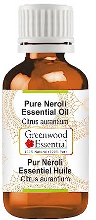 Greenwood Essential Naturreine Neroli Ätherisches Öl (Citrus Aurantium) Premium Therapeutische Qualität für Haar, Haut und Aromatherapie 15ml (0.50 Oz)