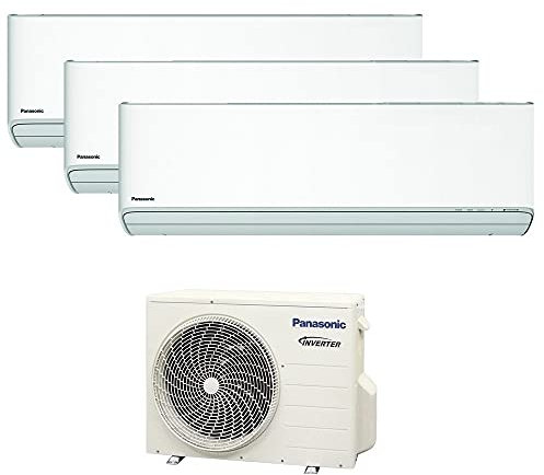 Panasonic - 3s climatiseur panasonic trial split etherea srie z 12+12+12 a++ wifi nanoex