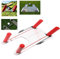 DAUERHAFT Speed Trap Base, Golfschwung Trainingshilfe mit Acrylbasis und 6 Path Rods, abnehmbare PC Swing Trainer Spiegel mit Einer Tragetasche, für Training