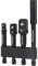 Fourrobber 4-teiliges Adapter Sechskant auf 1/4 3/8 1/2 Vierkant Bohrfutter Adapter