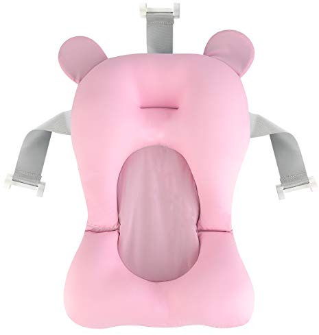 SH-RuiDu Baby Badewanneneinlage Säugling Badewannenkissen Sitz Neugeborene Anti-Rutsch-Badewanne Pad