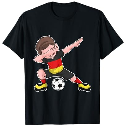 Football Allemagne maillot garçons drapeau - Germany T-Shirt
