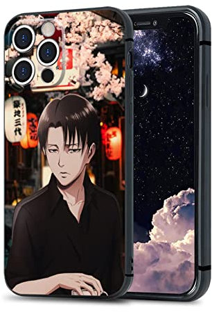 Levi Ackerman Schutzhülle für iPhone XR (weich, matt, Anime)