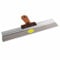 Serrated Plastering Spatula Toothed Superprof 19 480mm V Notch Serrated Plasterers Render Base Coat, Stainless Steel .7mm Stiff Blade Putty Screed Rubber Grip Offset