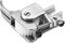 Pied-De-Biche Réglable pour Machine Coudre Pied Biche pour Cuir Tissu Épais Adaptateur Tige Basse Pied-De-Biche pour Machines Coudre Tige Basse Snap-on Singer pour