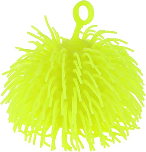 TOI-Toys 51007Z - Knetball - Pufferz Squeezy Pufferball (12,5cm) (gelb)