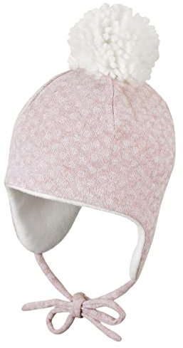 Sterntaler Baby - Mädchen Mütze Baby Inkamütze Punkte, Rosa, 51