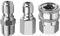 Nicfaky NPT 3/8 Pulgadas Kit Conector Rápido y Hembra Conjunto de Adaptadores para Hidrolimpiadora y 1 Piezas NPT Hidrolimpiadoras 3/8 Pulgadas Conector Rápido Niple