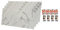IZODEKOR Wandverkleidung Marmoroptik -4 Pcs 120x60cm- Alternative zu Badfliese/Küchenfliese, Duschwandpaneele, Wandpaneel für Küchenrückwand, Badezimmer, mit 4x Montageklebert | Carrara