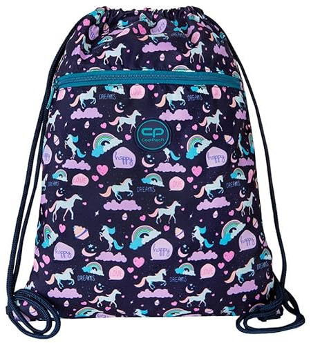 Coolpack E70549, Turnbeutel VERT HAPPY UNICORN, Multicolor