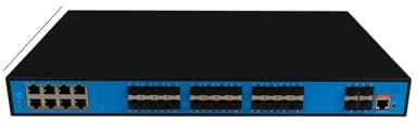 Répartiteur Ethernet Commutateur POE Géré Gigabit L2 +, 24x10/100/1000M, Ports RJ45 Base-t avec 4x1G/2.5G/10G SFP + Emplacement Fiber, Prise en Charge QOS/DHCP/VLAN (Color : S3936GM-AP, Size : 1 UK