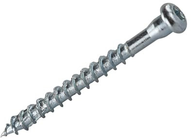 Holzverbinderschrauben 5x50 mm - 250 Stk. | Winkelbeschlagschraube Beschlagsschrauben Holzschrauben mit ETA-Zulassung