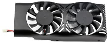 WOMELF XY-D05510S 0.28A 2Pin GTX750 Ti Compatible For MSI GeForce GTX 750 Ti 2GB LP Graphic Card Cooling Fan