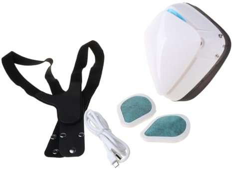 Wiederverwendbare Atemschutzmaske mit Ventilator für Smart Face Elektrische Atemschutzmaske Luftreiniger 3D Ergonomisches Design Bequem zu Wea Gesicht Waschbar Verstellbar