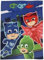 Hasbro PJ Masks Überwurfdecke, 157,5 x 228,6 cm, leichtes Fleece für Jungen und Mädchen, Größe M, AB091k