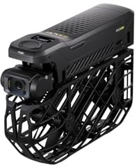 HOVERAir X1 PROMAX Action Cam 8K, drohne mit Kamera mit über 10 vollautomatischen Flugmodi, 42 KM/H Verfolgungsgeschwindigkeit, Fliegen überall mit OmniTerrain, Rückkollisions-Erkennung (Ski Kombo)