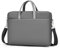 FUNSEED Laptoptasche für Damen und Herren, 35,6 cm (14 Zoll), 35,6 cm, 35,6 cm, 35,6 cm, großes Fassungsvermögen, einfarbig, wasserdicht, Polyester, Laptoptasche, grau, 15.6 in