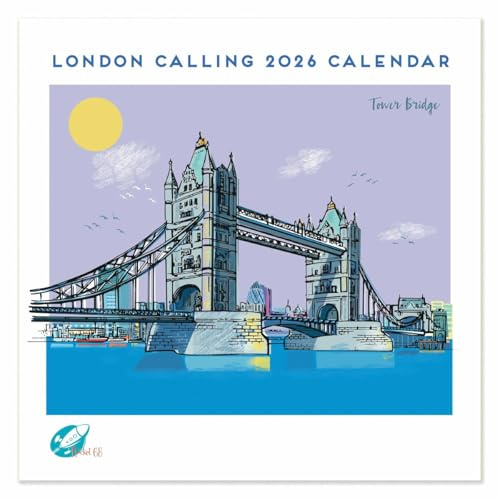 Wandkalender 2026 London Calling Square