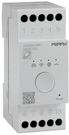 ECI ELETTROFORNITURE PERRY Interruttore orario astronomico Wi-Fi multifunzione con Hotspot - 2 DIN. 1IO 4091 WIFI