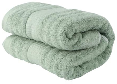 Alipis Badetücher aus Bambusfaser baumwoll putztuch baumwolltücher strandtücher badetücher badehandtücher strandkã¶rbe badelaken einfarbige Badetücher wasserabsorbierende Badetücher Green