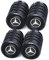 für Mercedes Benz Ventilkappen, Reifen Ventilkappen für Mercedes Benz C E S M Serie CLK GLK GL AB AMG GLS GLE AMG,Ventilkappen mit Dichtung für stabilen Reifendruck, Autoventil Kappe, 4 Stück