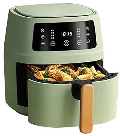 6L Oil Free Air Fryer,Smart Touch Screen Air Fryer, Multifunctional Large Capacity Electric Fryer