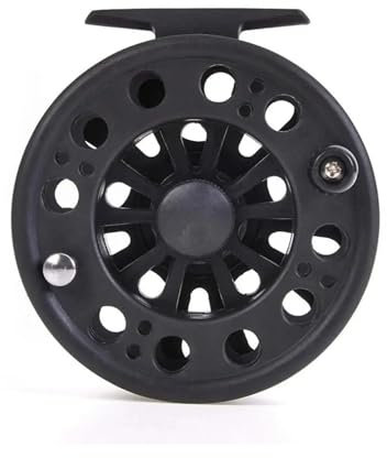 Fliegenrolle, Fliegenfischen Rolle Fliegenfischen Reel 5/6 7/8 8/9 WT Große ABS Links Rechts Hand Austauschbare Ehemaligen EIS Angeln Räder(Size 8 or 9)
