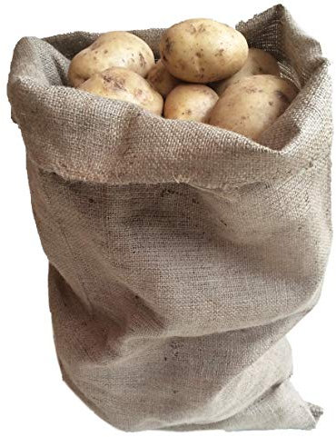 Nutley's Hessian Sack 50 x 80cm 8.9oz Grade Bag, Pack of 5