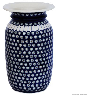 Original Bunzlauer Bodenvase Ø 23.50 cm, Höhe: 39.0 cm im Dekor 8