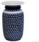 Original Bunzlauer Bodenvase Ø 23.50 cm, Höhe: 39.0 cm im Dekor 8