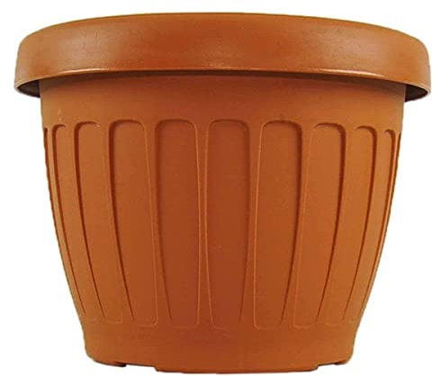 Bama terra vaso da fiori, 40 x 26 x 30 cm, Resina, Terracotta, 20 cm