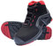 Uvex 1 X-Tended Support Work Boots - Safety Boots S3 SRC ESD - Red-Black - Size 9