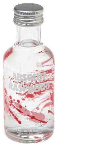 Absolut Vodka Framboise 12X50ml 40%(Raspberri Flavored Vodka)
