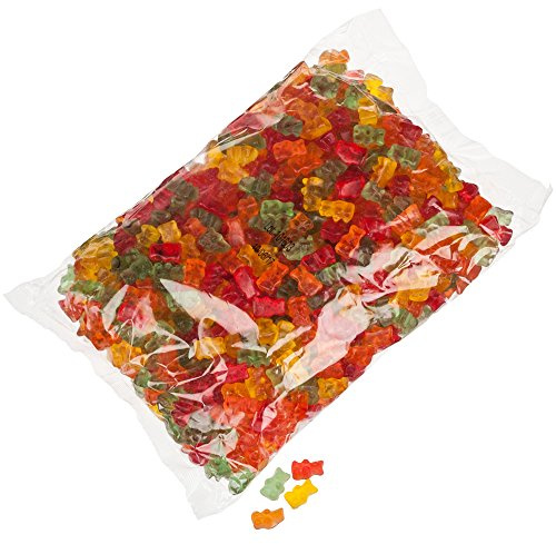 Yummi Yummi Fruit Gummy Bears sin azúcar 3000 g en cartón