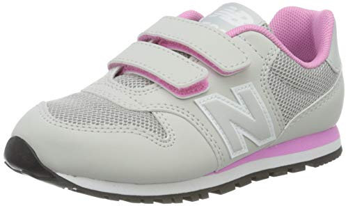 New Balance Femme 500 Baskets, Gris (Grey/Pink Ri), 47 EU