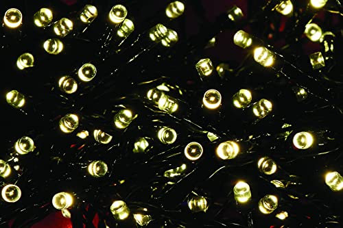 Tarrington House LED-Lichterkette mit Timer, Kupfer/Kunststoff, 40 warmweiße LEDs, 3,9 m, 2,4 W