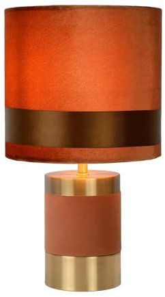 LUCIDE EXTRAVAGANZA FRIZZLE - Tischlampe - Ø 18 cm - 1xE14 - Braun