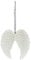 ZALE YARDLEY Glitter Angel Wings Hanging Decorations, Christmas Decorations Plaques, Hanging Ornaments, Home Décor, Christmas, New Year, Birthday, Wedding (Double Wing)