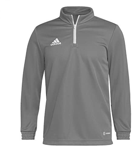 adidas Unisex Kids Entrada 22 Training Top, Team Grey Four, 11-12 Years