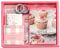Laplbeke 346 Stück Vintage Scrapbook Zubehör Set, Ästhetisches Bullet Junk Journaling mit A6 Raster Notizbuch, Scrapbooking Aufkleber, DIY Geschenk für Mädchen Damen (Rosa)