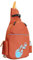 KENANLAN Tennisschlägertasche Tennisschlägerrucksack Tennisrucksack für Damen, Tennistasche Tennisrucksack für Damen Herren für 2 Tennisschläger tragbar für Outdoor-Sportarten (Orange)