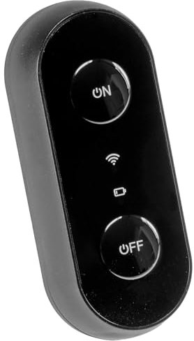 ChiliTec Funksender IP55 Fernbedienung für Pilota Casa Funkempfänger Funkschalter Wandmontage Aufputzmontage Handsender Außen Tasten Ein/Aus