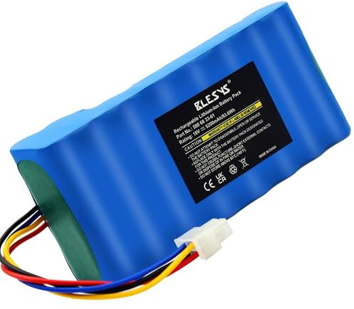 BLESYS 18 V 5200 mAh Batería para Husqvarna Automower 320 330X (2013 2014 2015) 420 (2016 2017 2018 2019) Batería de Repuesto para Robot Cortacésped 580 68 33-01, 580 68 33-02