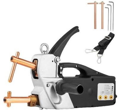 AUBEST 400 V Elektrischer Punktschweißer Tragbare Handschweißpistole 2,0 + 2,0 mm(400V)