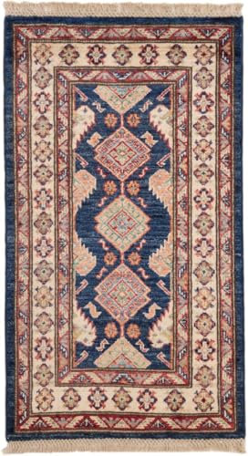 Nain Trading Super Kazak 57x100 Handgeknüpft Orientteppich Teppich Wolle Pakistan