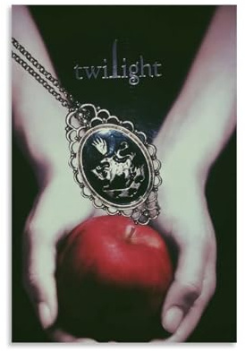 UARJIRUHR Twilight-Poster, Raumdekoration, Leinwand, künstlerisches Poster, Wandkunst, Schlafzimmer-Dekor, Poster für Zimmer, ästhetisch, 30 x 45 cm, ungerahmter Stil