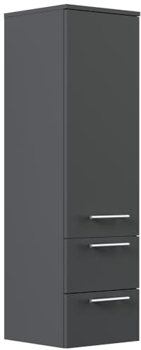 Magnolia Home Hochschrank 120 cm mit Glaseinlagen