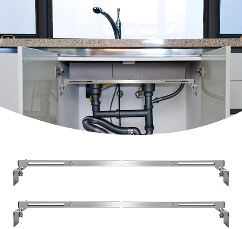 2 Pcs Undermount Sink Supports Brackets